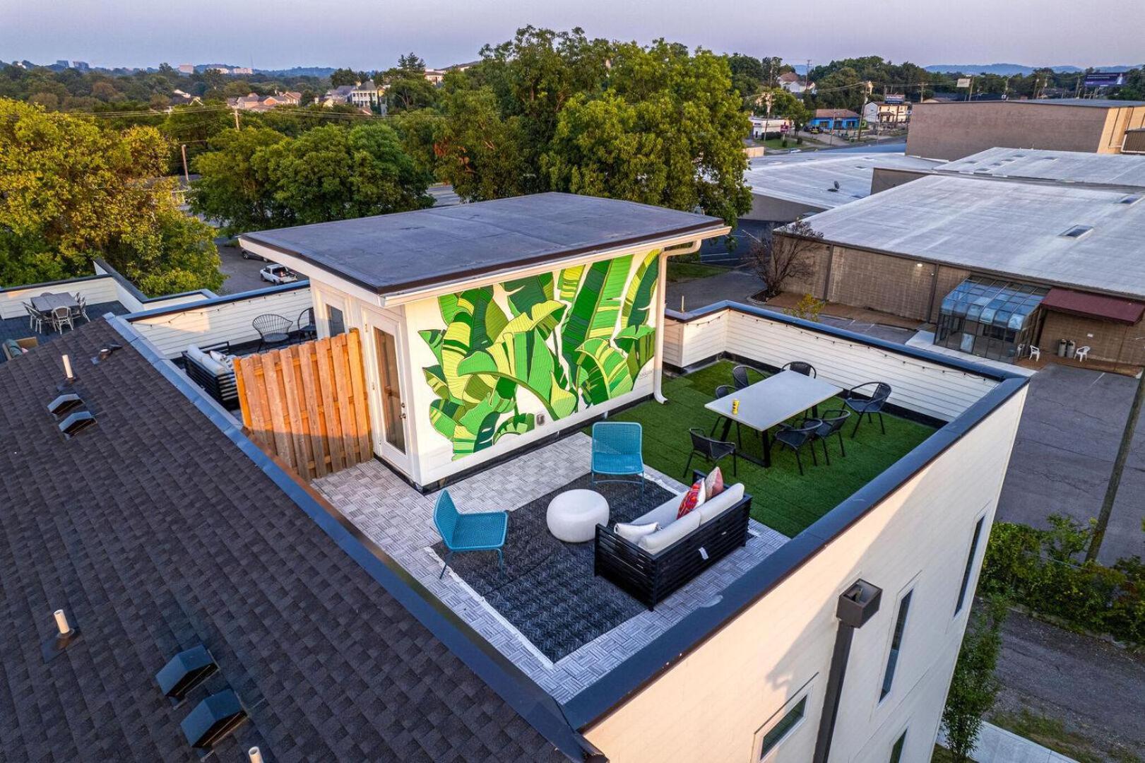 Quadhouse - 4 Luxe Homes - 4 Private Rooftops Nashville Exterior photo