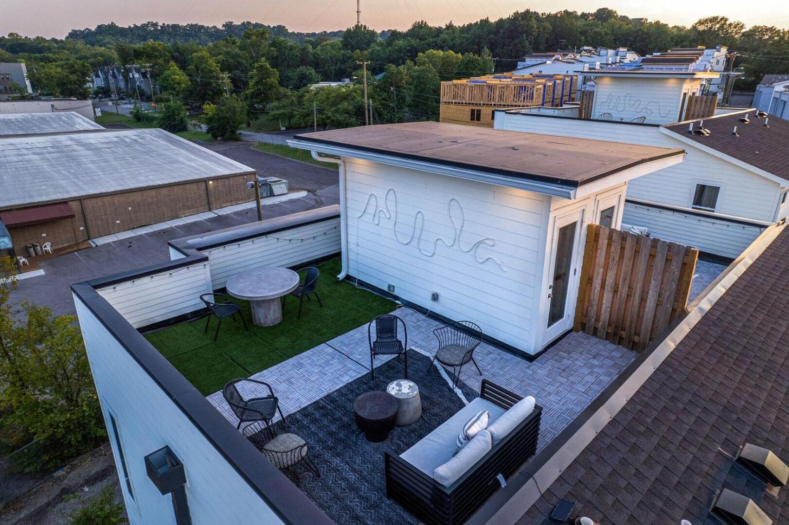 Quadhouse - 4 Luxe Homes - 4 Private Rooftops Nashville Exterior photo